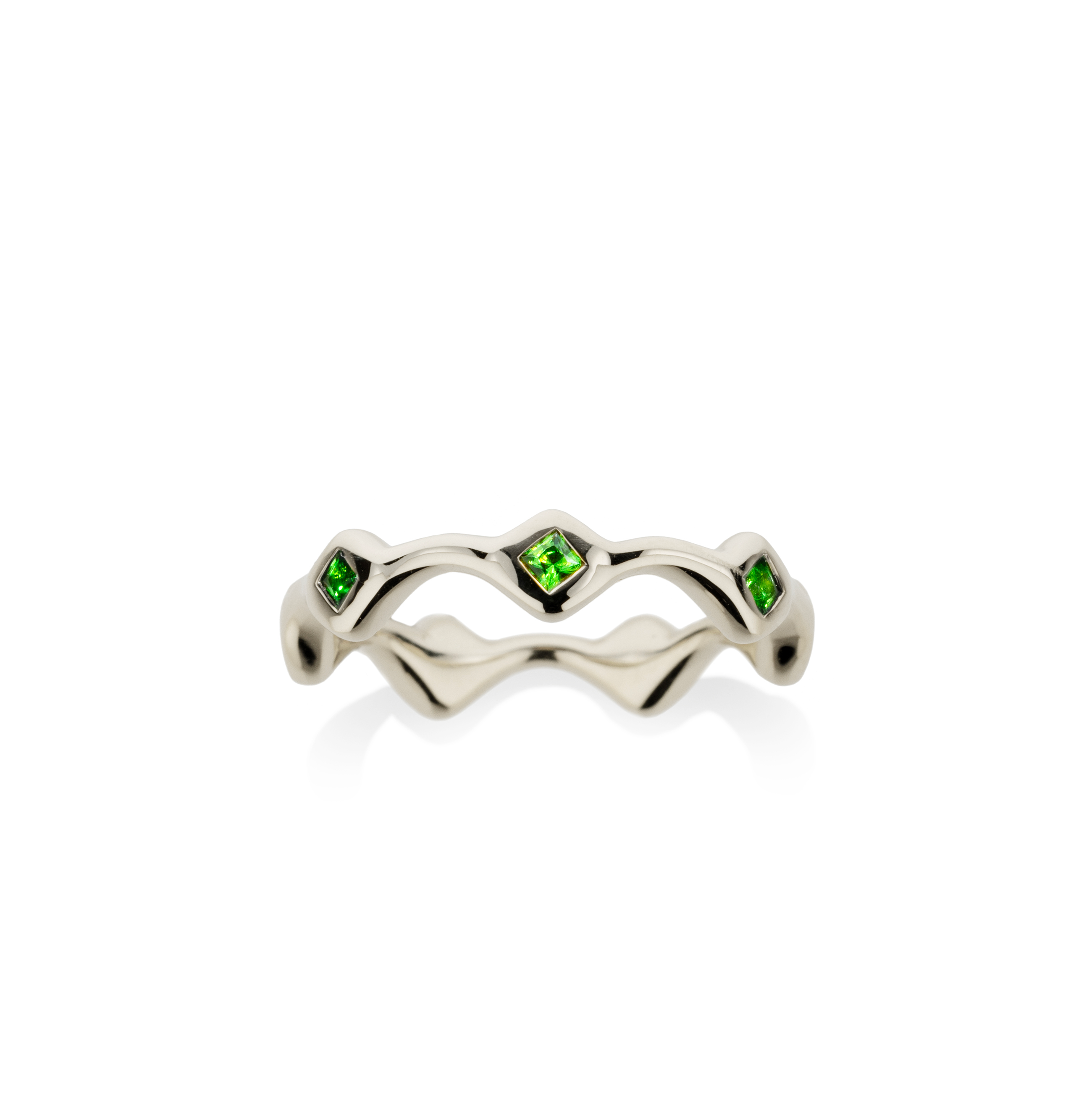 Serpent Companion Ring with Tsavorite